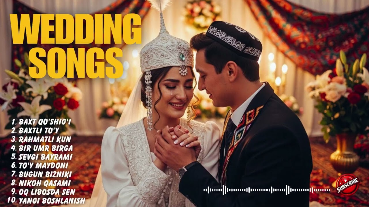 Most Beautiful Uzbek Romantic wedding &ndash; Uzbek Wedding Songs
