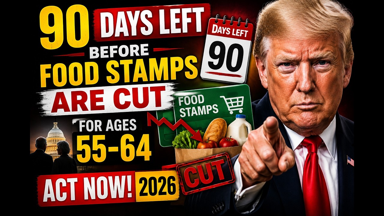 90 Days Left Before Food Stamps Are Cut For Ages 55&ndash;64 &ndash; Act Now 2026