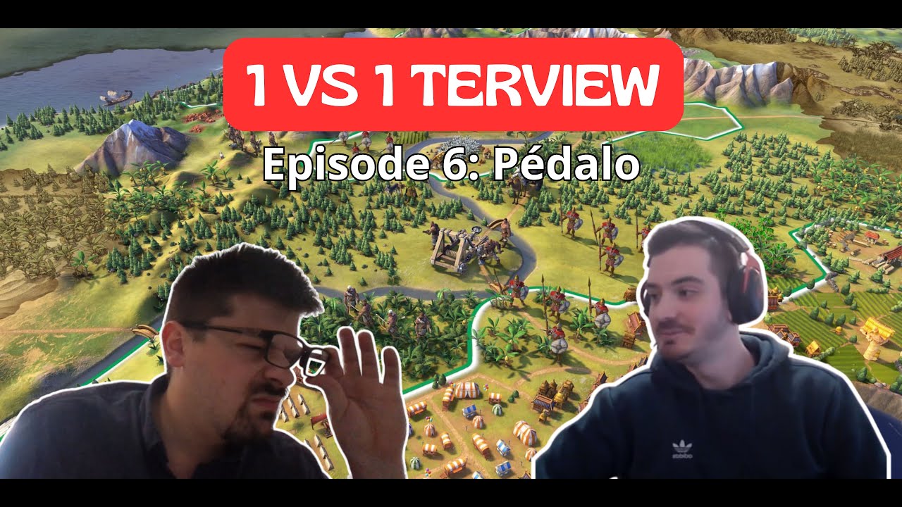 1 VS 1 TERVIEW: Épisode 6 avec Pédalo (Discussion sur des sujets tirés au hasard)