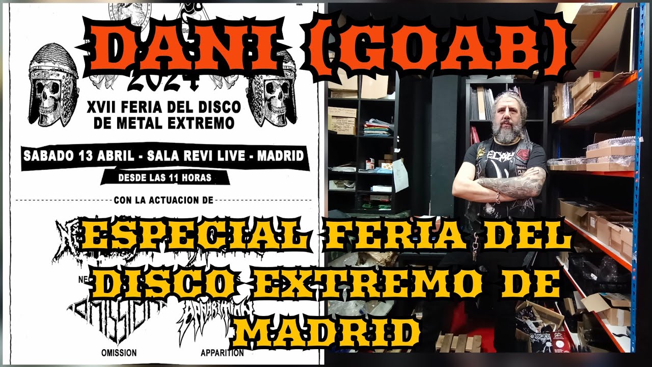 TODO lo que DEBES SABER sobre la XVII FERIA del DISCO EXTREMO (MADRID) - metal extremo en español