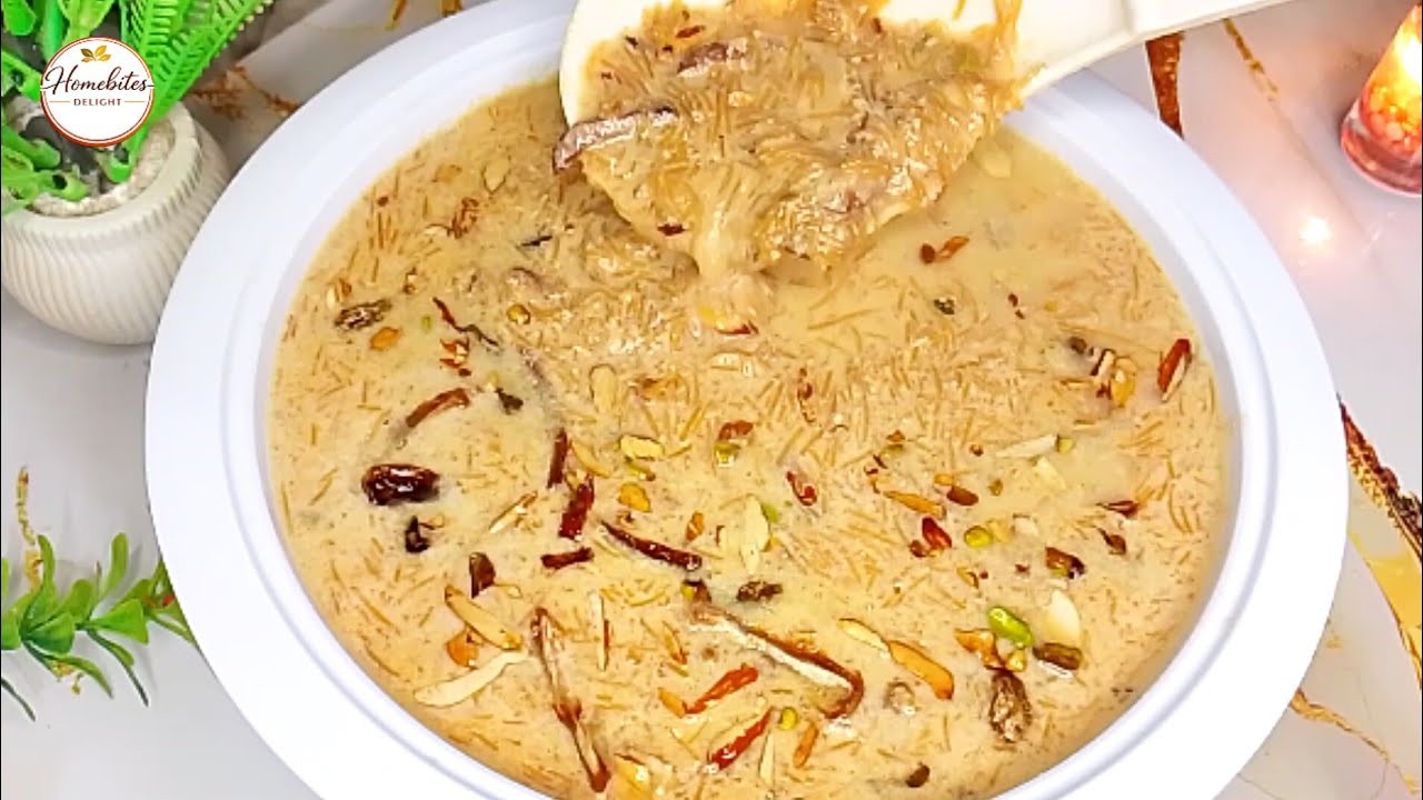 Eid Special Sheer Khurma Recipe | Rich & Creamy | HomeBites Delight
