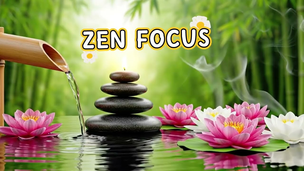 Natural Waterfall Ambience – Calm and Peaceful | Zen Focus