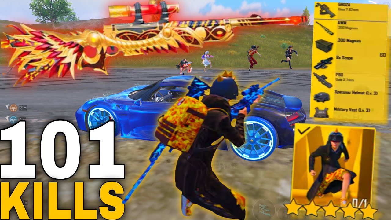 101 KILLS!😱 MY BEST FULL RUSH GAMEPLAY with DOUBLE SNIPERS🔥SAMSUNG,A7,A8,J4,J5,J6,J7,J2,J3,XS,A3,A4
