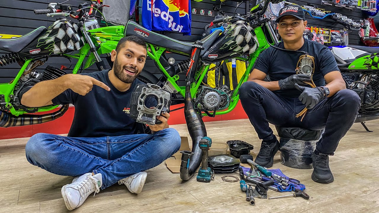 Yamaha DT 175 | Revelamos Todas Las Modificaciones De Un Motor De Carreras De Moto Velocidad 😱🔥