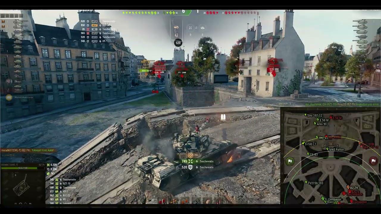 World of Tanks|BZ-79 10.6k Damage, 7 Kills