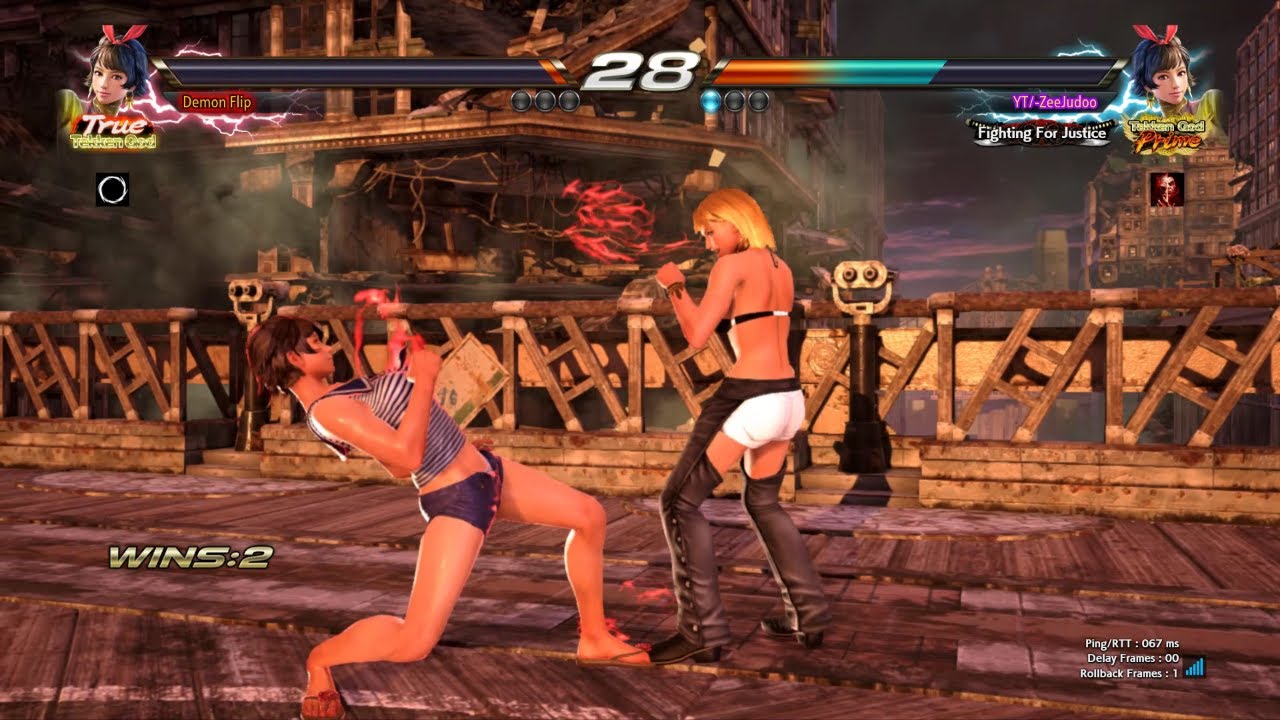 Tekken 7 Josie come back with sway back is majestic!