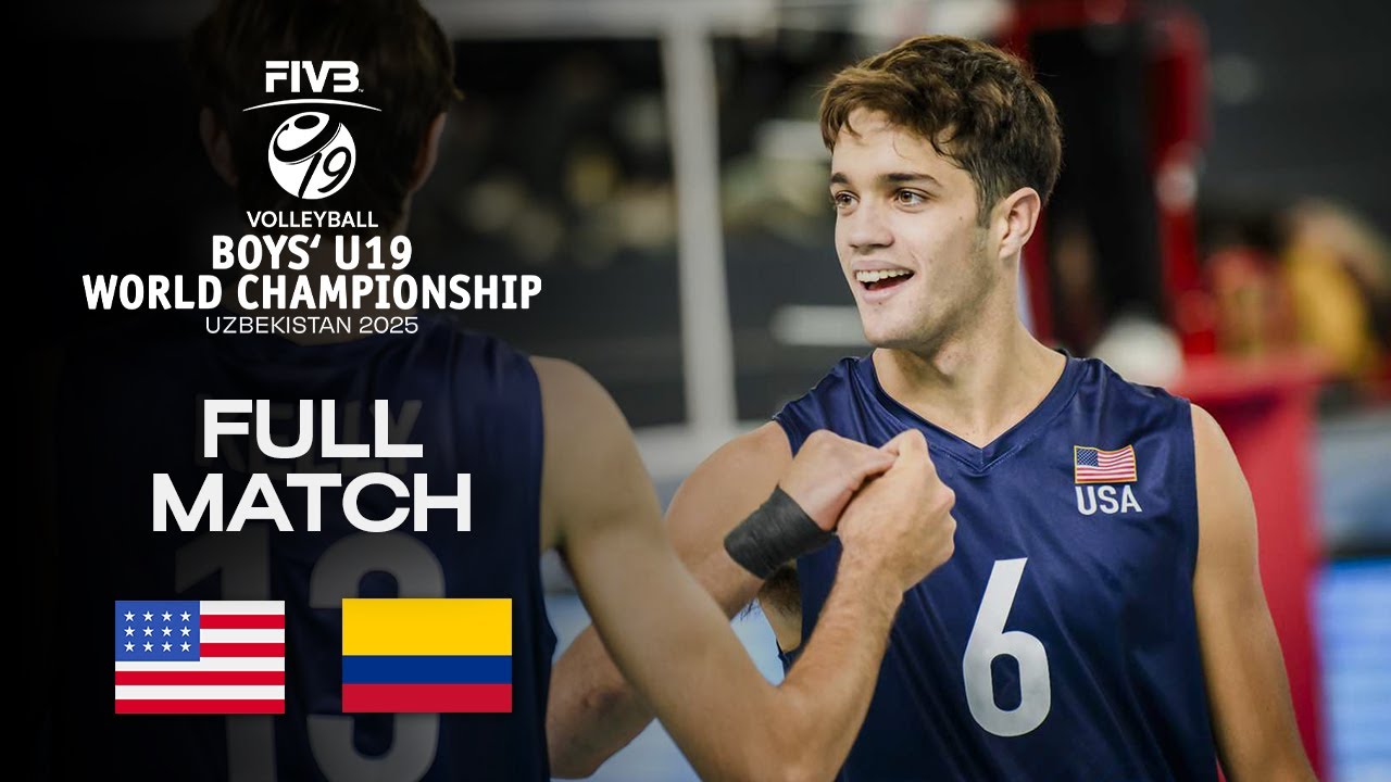 USA vs. Colombia - Pool D | Boys' U19 World Champs 2025 - Full Match