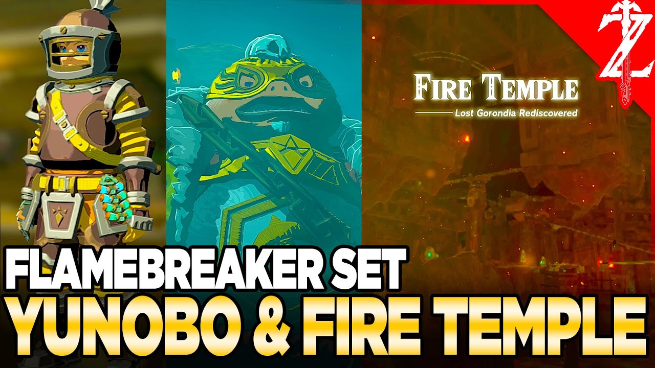 Flamebreakter Set, Yunobo, & The Fire Temple - Tears of the Kingdom Walkthrough Part 2