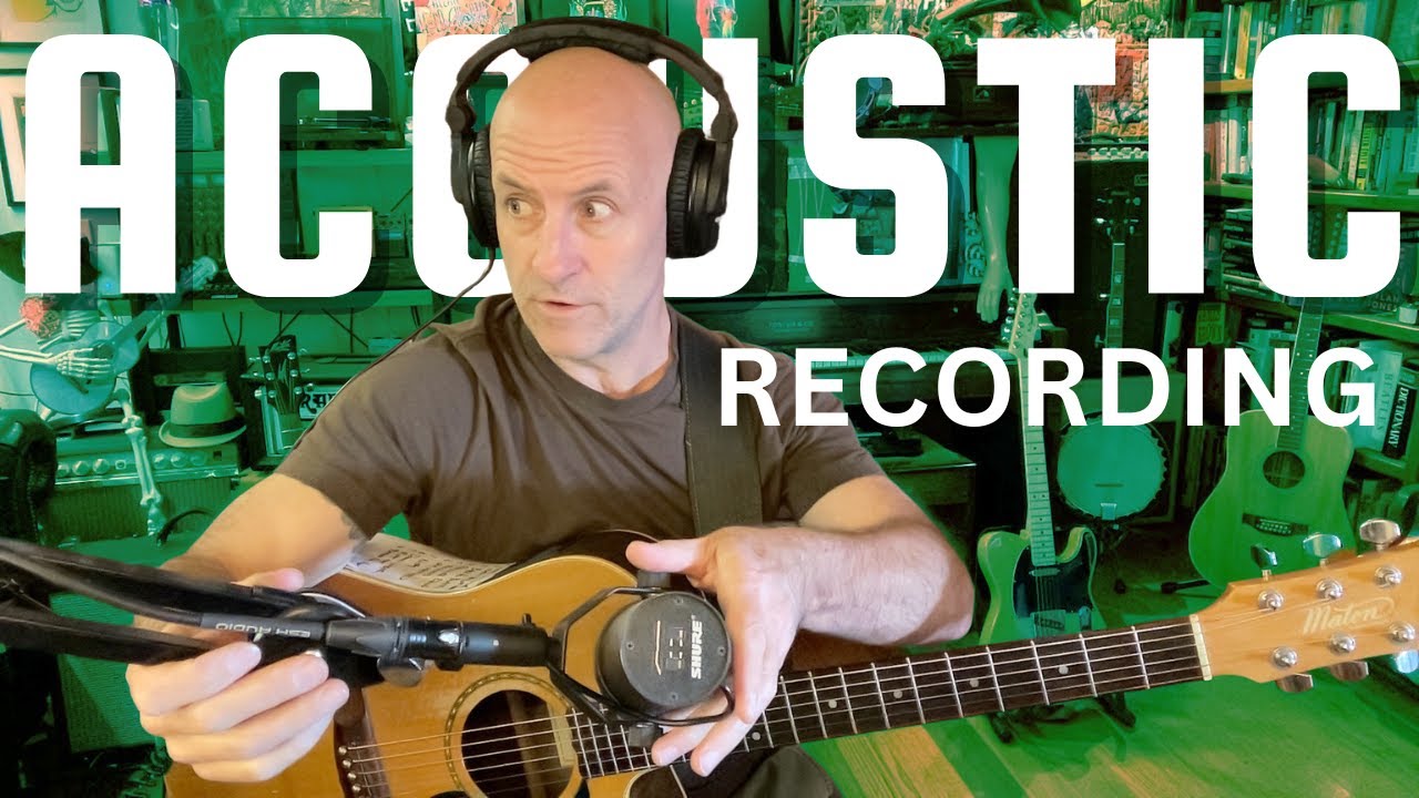 Recording Acoustic Guitar in Logic Pro | Quick, Easy, & Consistent