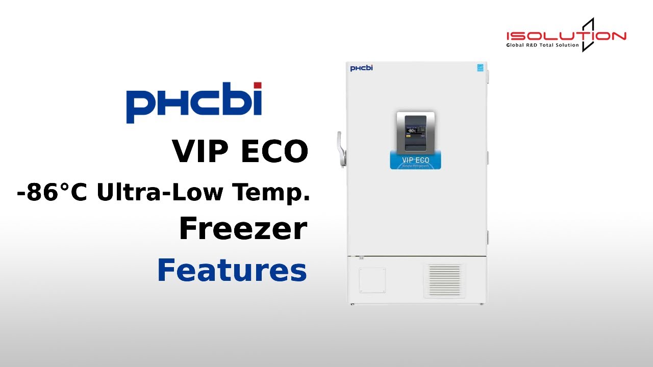 PHCbi - 기본형 초저온 냉동고 (-86&deg;C ) VIP ECO Features