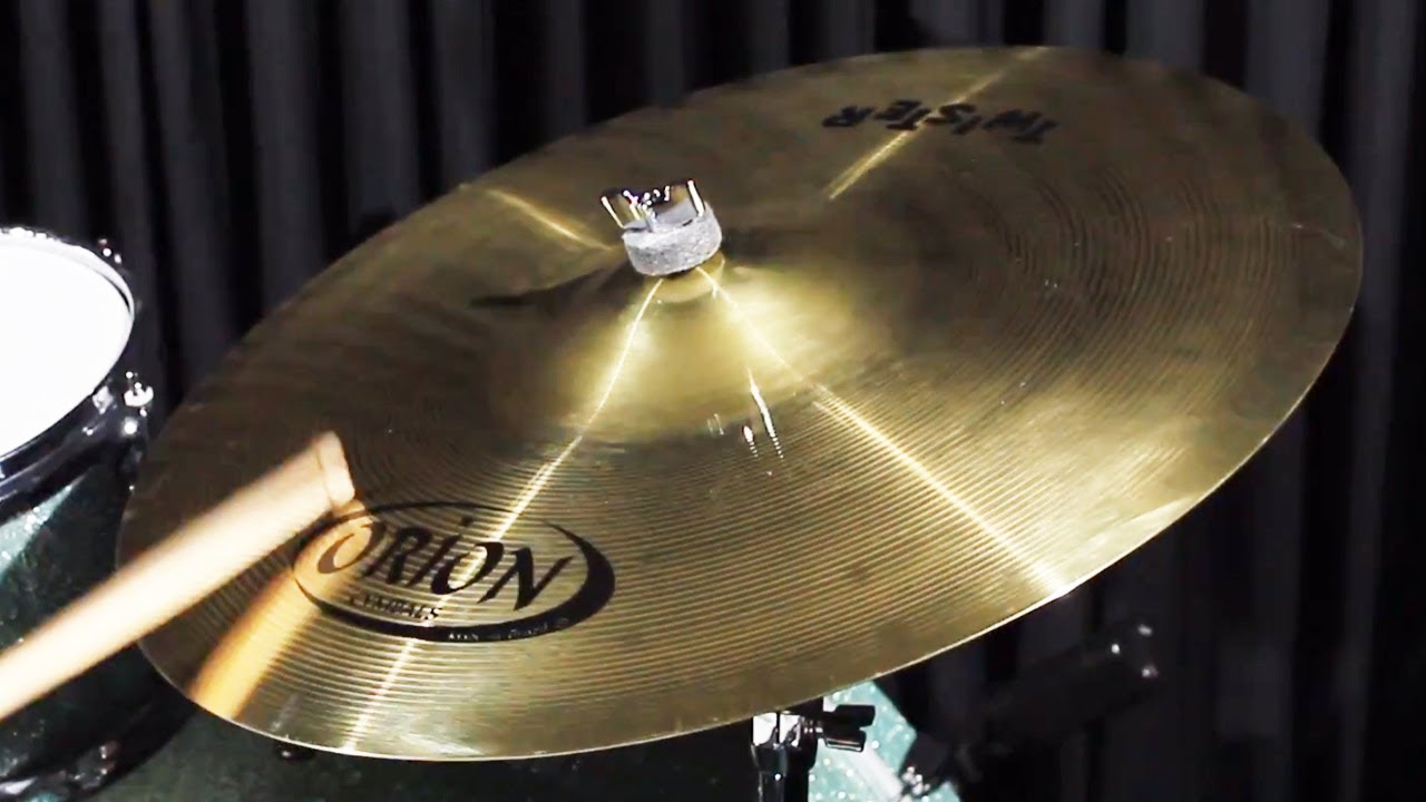 Quick Check Orion Twister Ride 20'' cymbal sound check