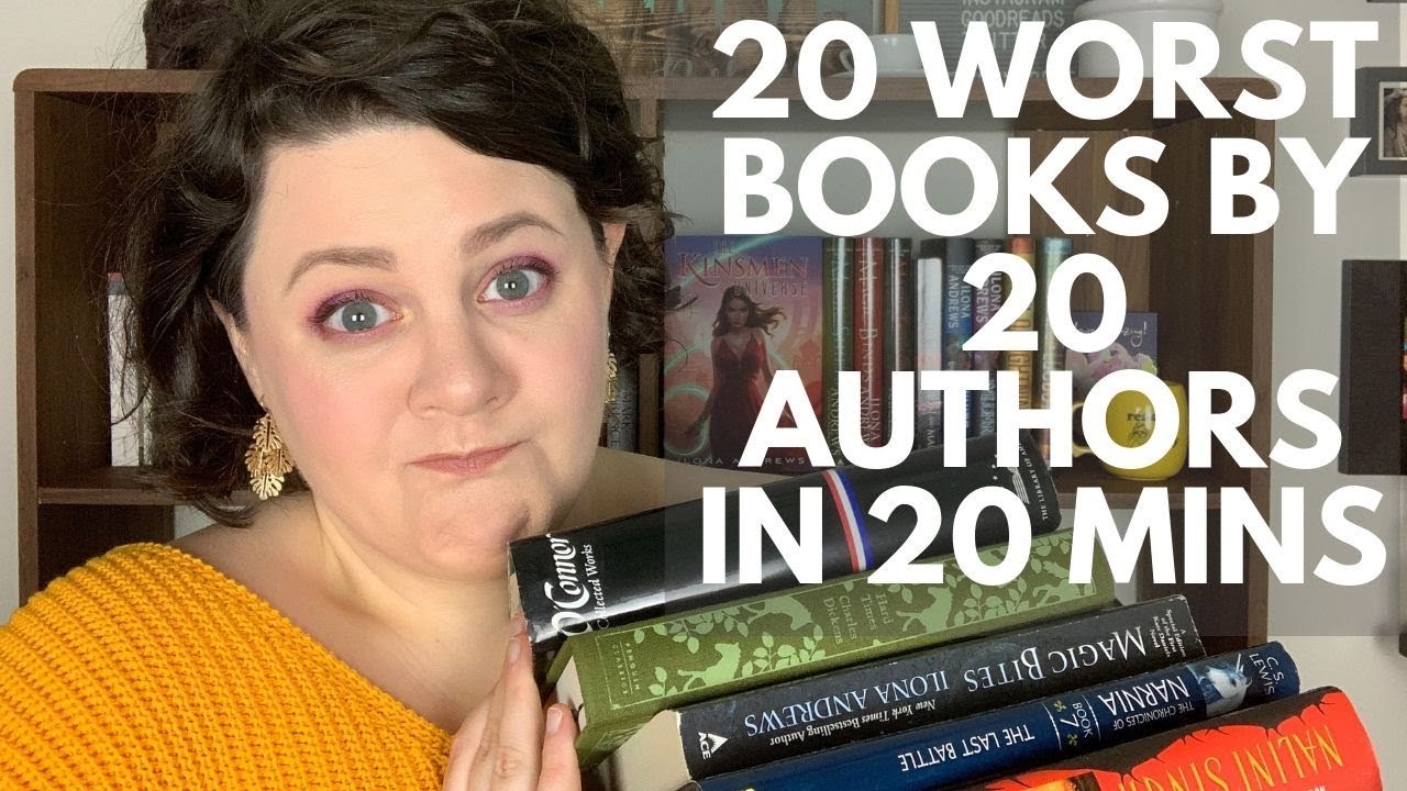 20 Worst Books from 20 Authors in 20 Minutes