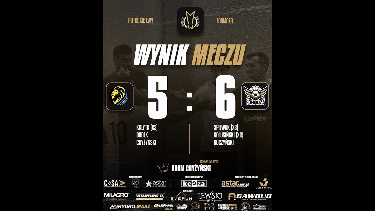 #MLH25-26 I 2. Kolejka I Potockie Lwy - Formoza