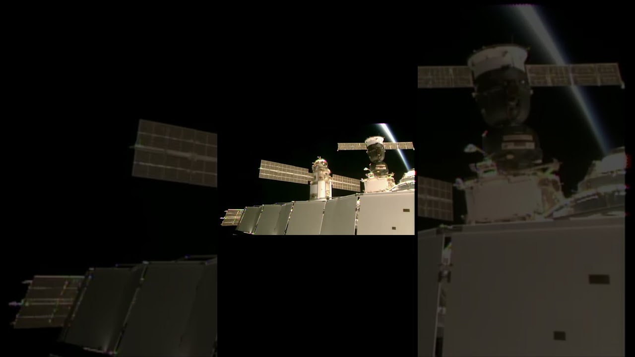 Expedition 65 Multipurpose Laboratory Module Nauka Docking  #shorts