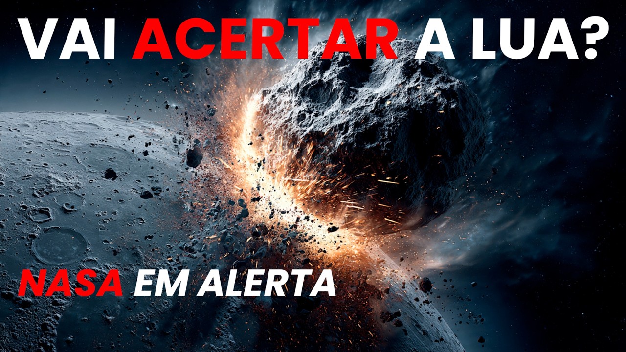 O JAMES WEBB Detectou Algo PERTURBADOR — Um ASTEROIDE no Caminho da Lua