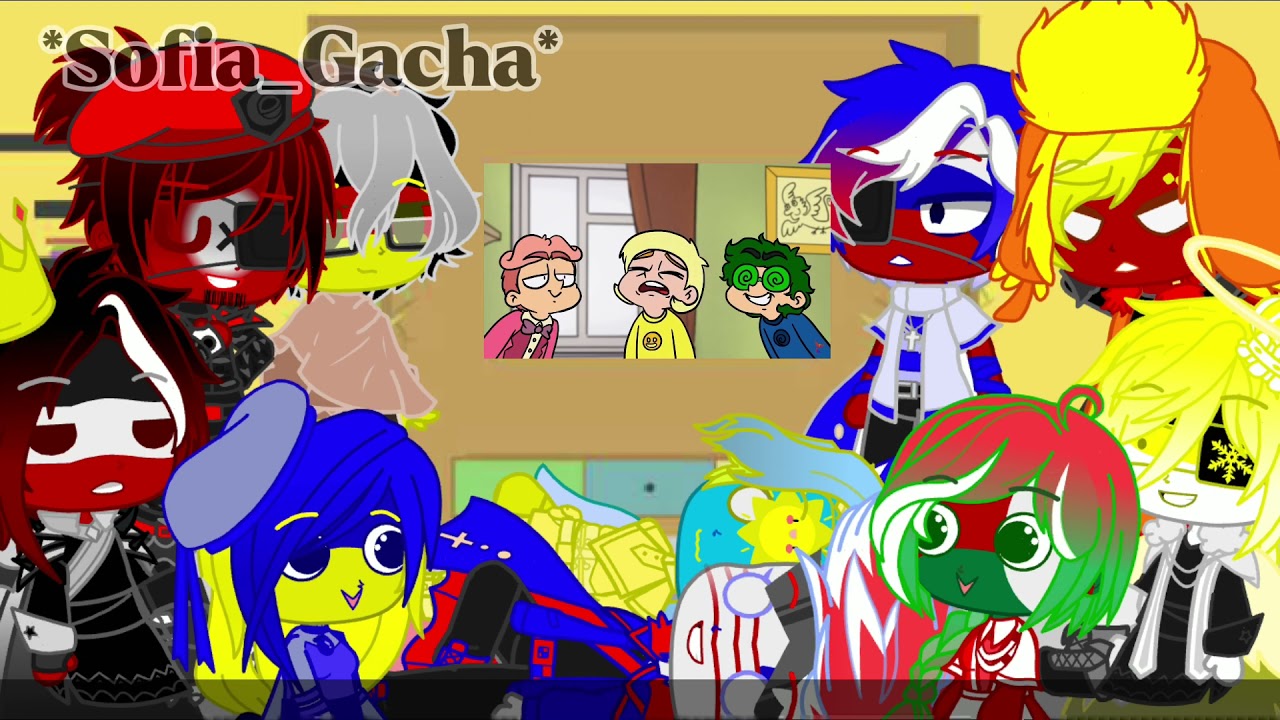 • Реакция стран на фэндом «13 Карт» 2 Часть • Countryhumans •