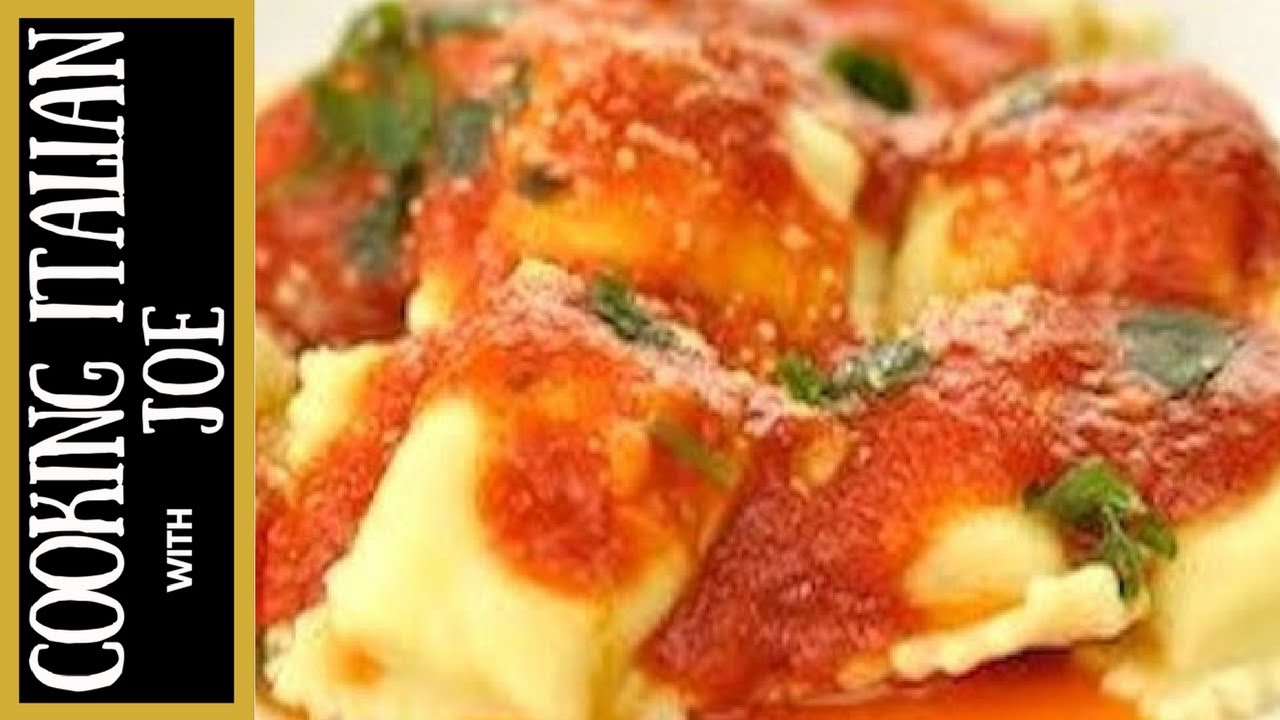 Домашние равиоли с рикоттой | Готовим итальянскую кухню с Джо