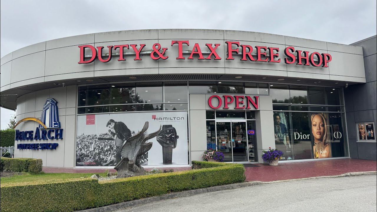 Peace Arch Duty Free, Surrey BC | Canadian Border Shopping Vlog & Price Report