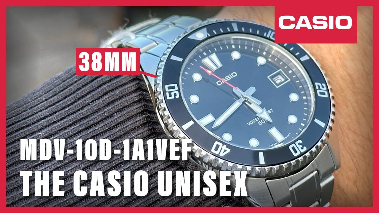 Unboxing The New Casio MDV-10D-1A1VEF