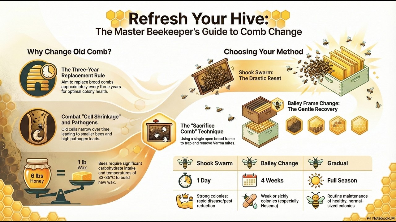 Beekeeper's Guide to Comb Change