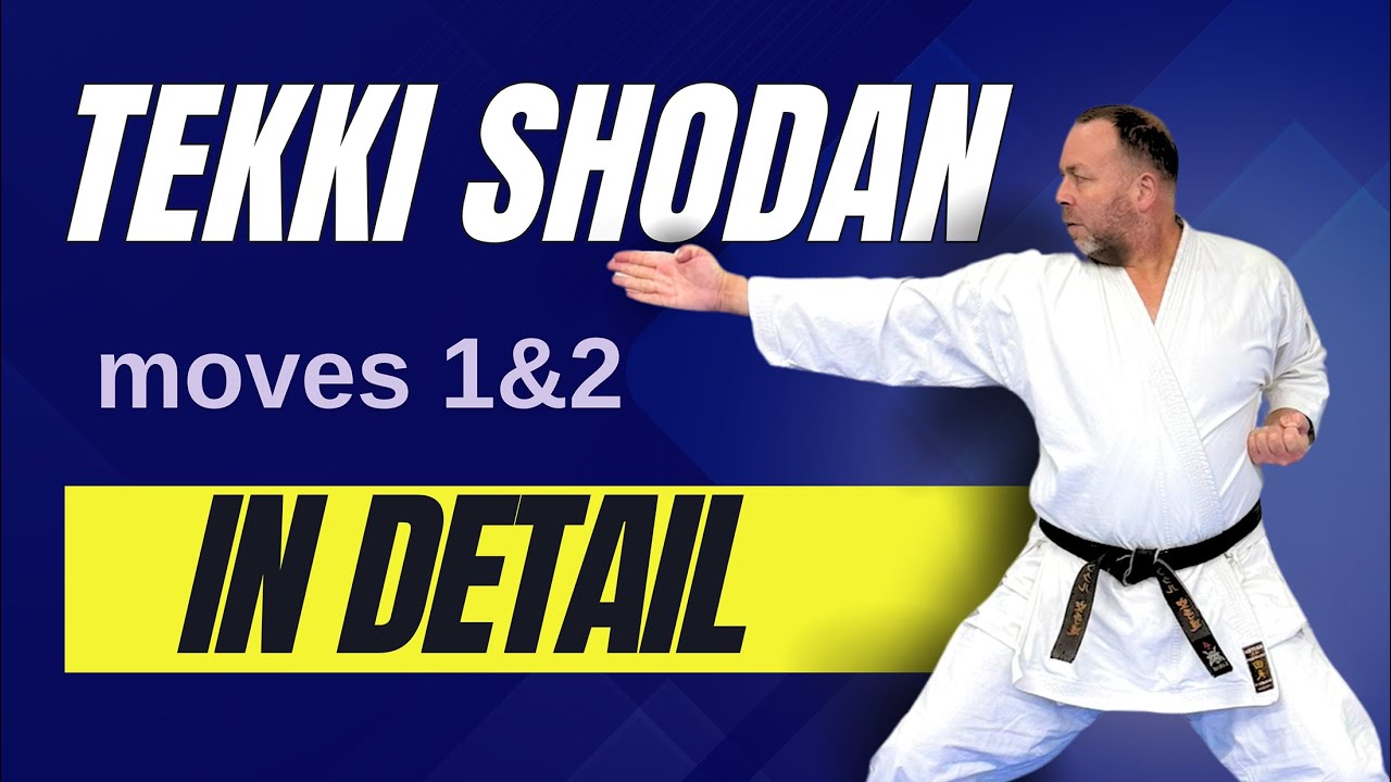 Tekki Shodan Step By Step Tutorial Moves 1 and 2