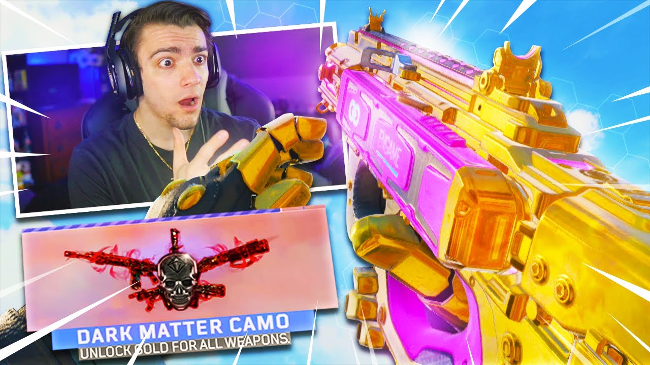 this gold weapon is PERFECT and the Dark Matter grind is EASY again... (Black Ops 4)