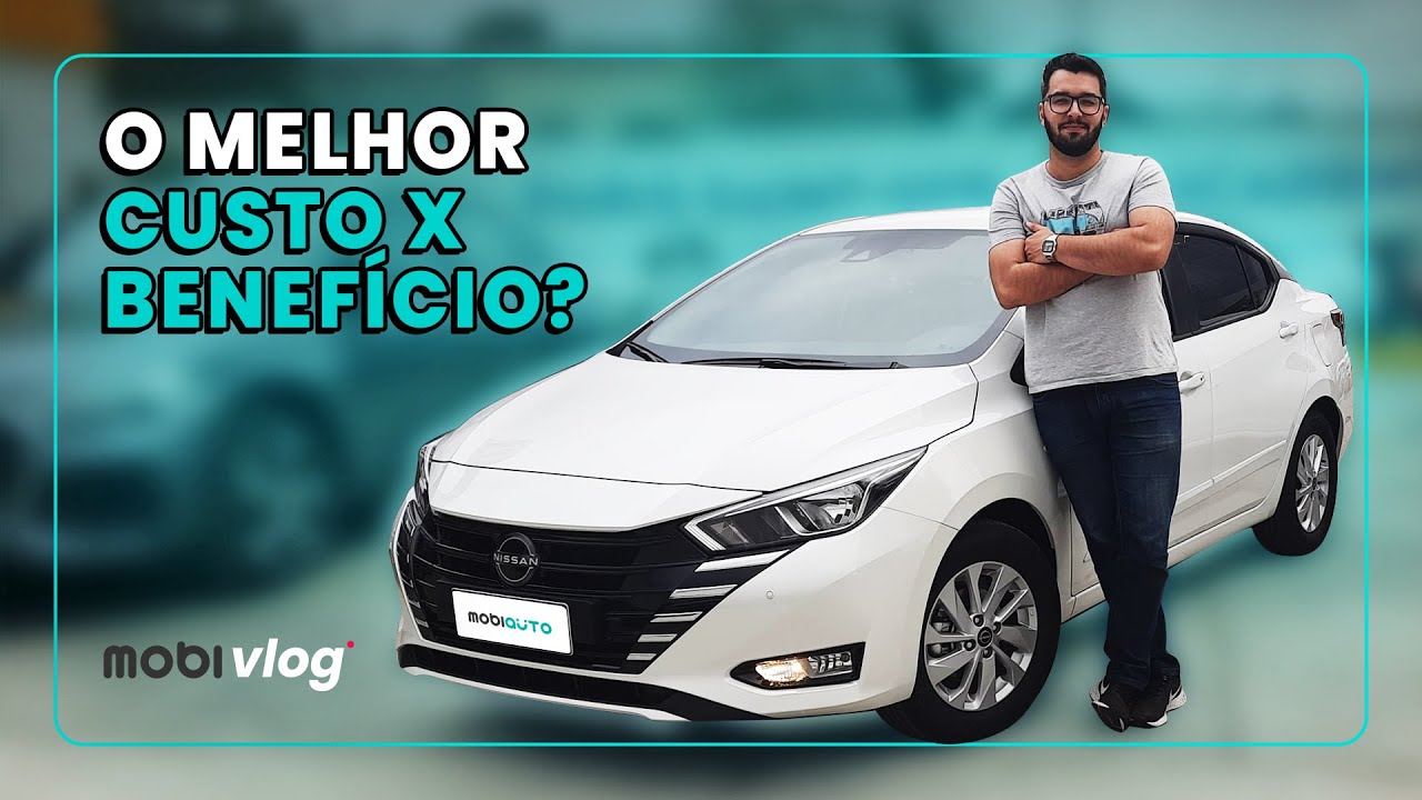 Nissan VERSA SENSE 2024 aposta em CUSTO x BENEFÍCIO