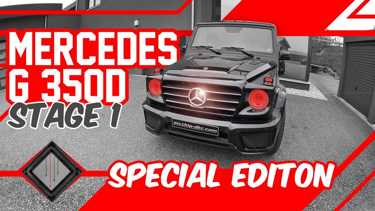 Chiptuning Mercedes Benz G 350d | mcchip-dkr