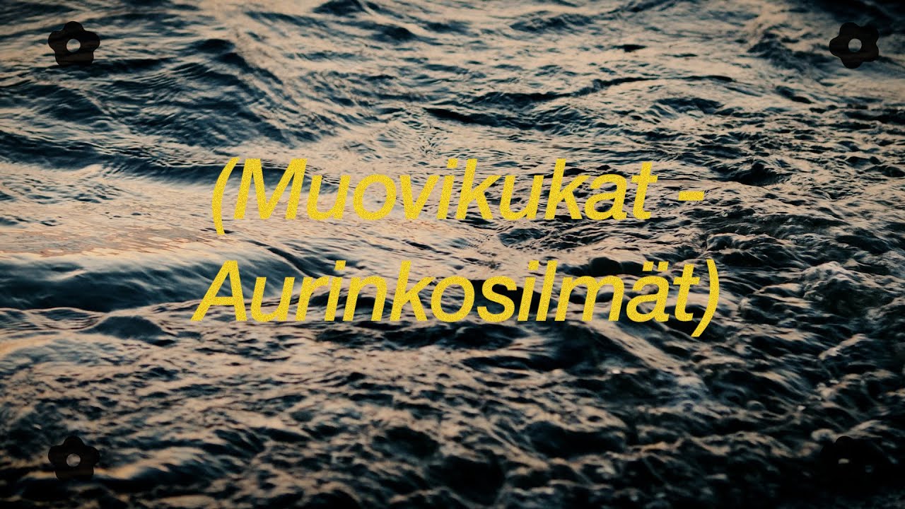 MUOVIKUKAT - AURINKOSILMÄT