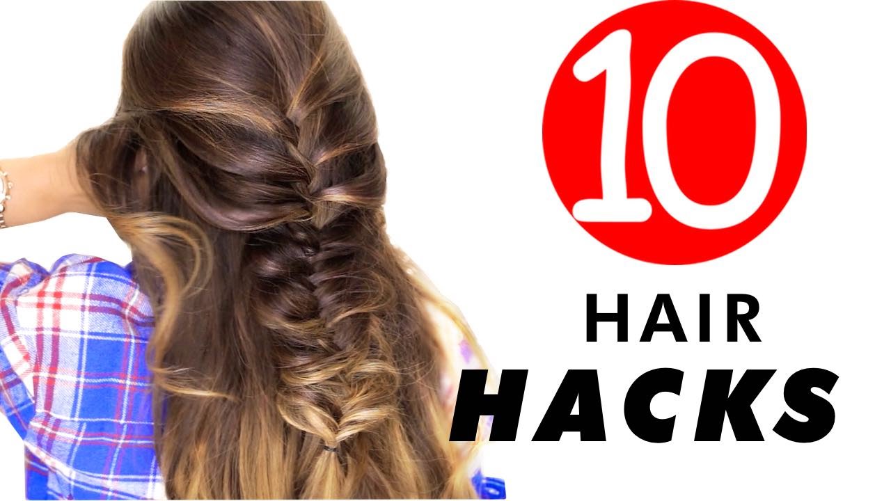 10 ★ Everyday HAIR HACKS & HAIRSTYLES Every Girl Should Know! Life Beauty Tips | MakeupWearables