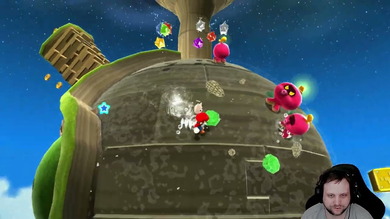 Super Mario Galaxy Part 30 Kampf mit Schattenmario