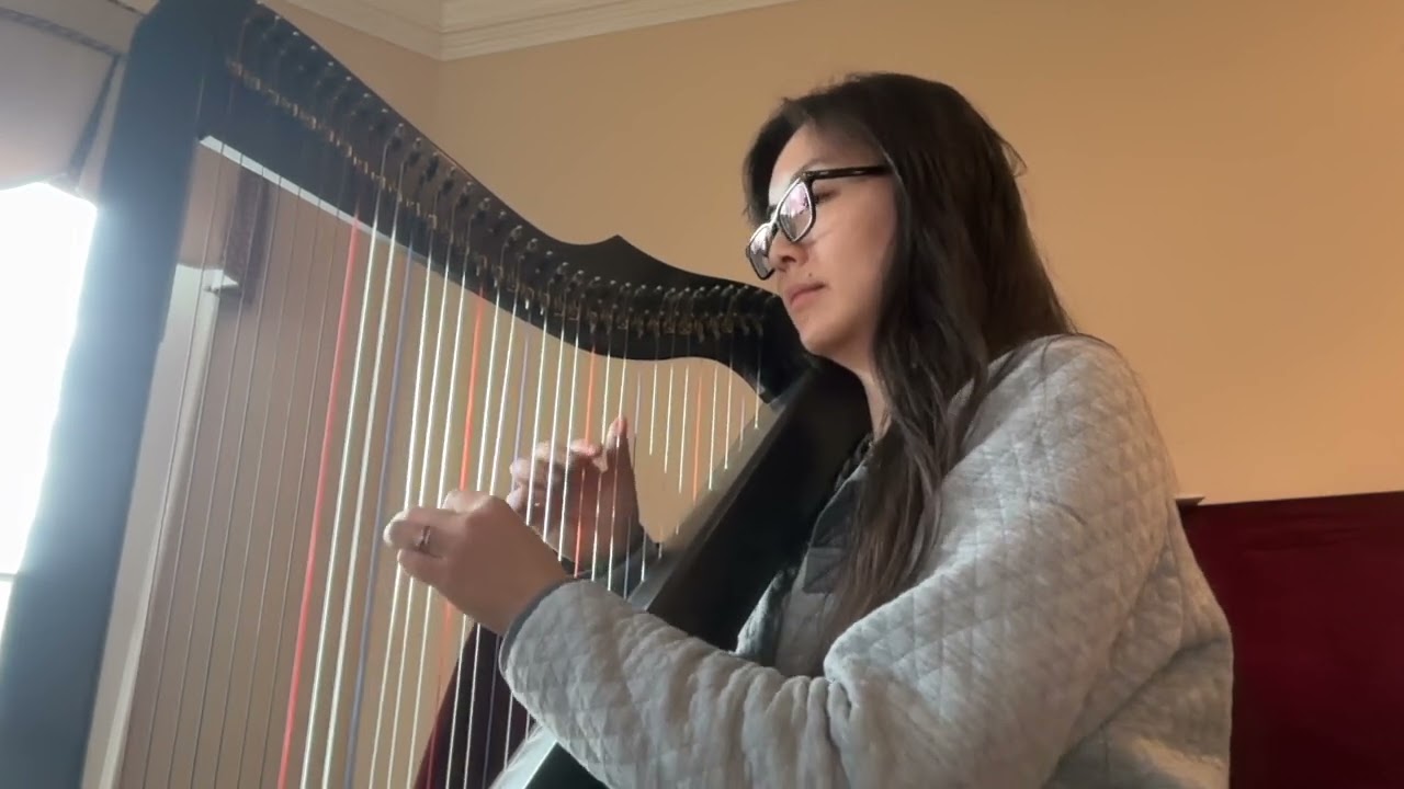 All Things Bright and Beautiful - Harp Solo