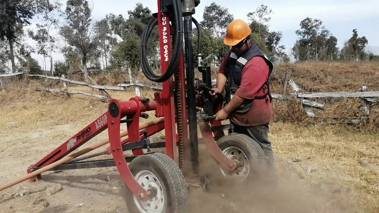 Perforación Vertical Sobre Terreno de Relleno Sanitario | Parque Cuitlahuac Iztapalapa | Rhino Drill