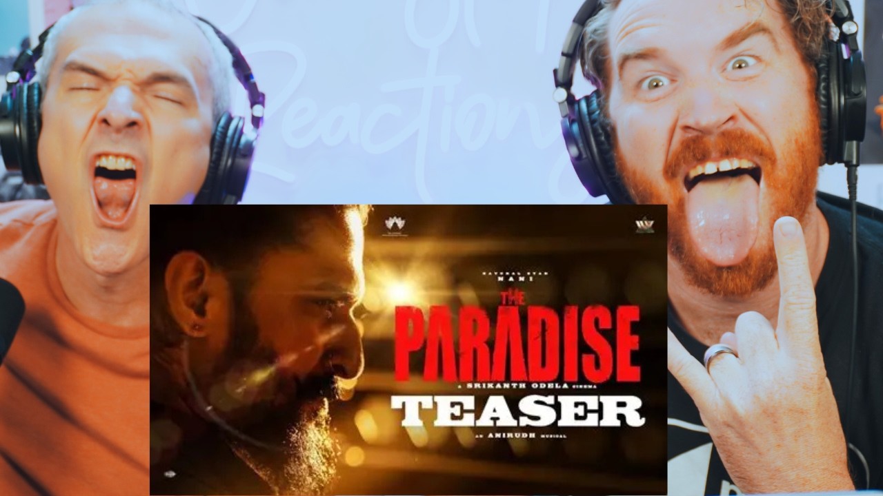 The Paradise Official TEASER (Telugu) | Nani | Anirudh Ravichander | REACTION!!