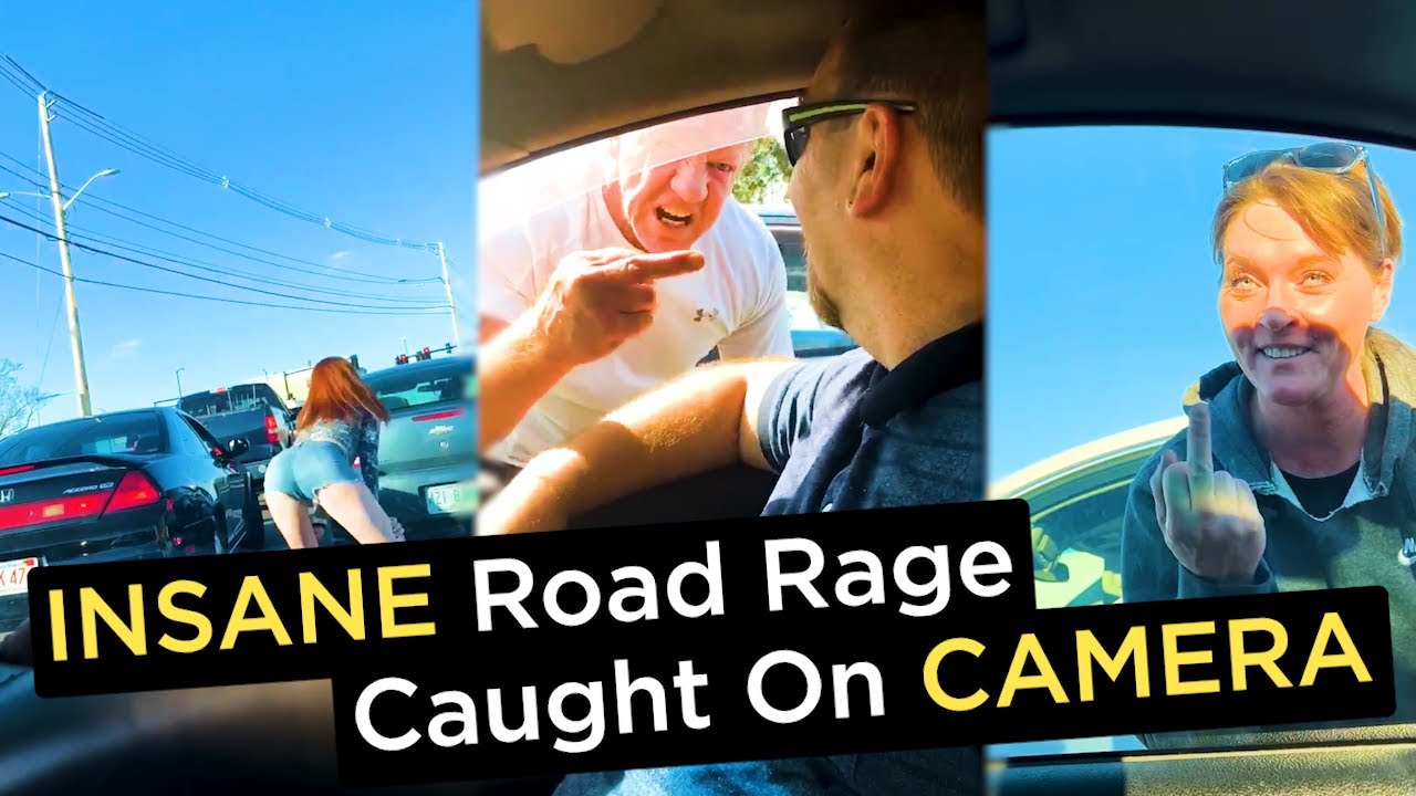 11 самых ярких моментов дорожной ярости, заснятых на камеру | Angry Drivers