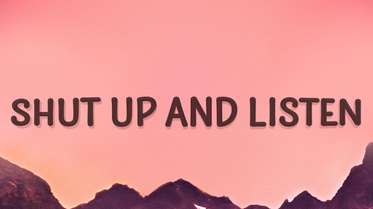 Nicholas Bonnin - Shut Up and Listen (Lyrics) ft. Angelicca
