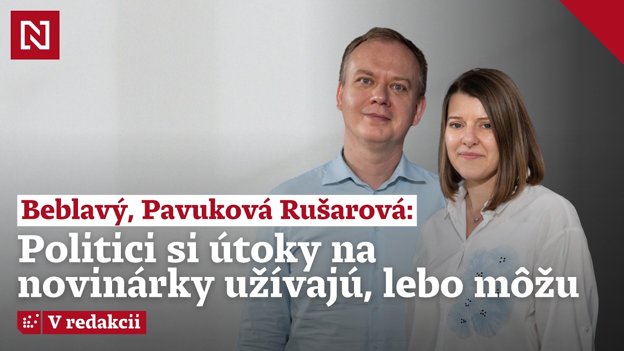 Beblavý a Pavuková Rušarová: Politici si útoky na novinárky užívajú, lebo môžu