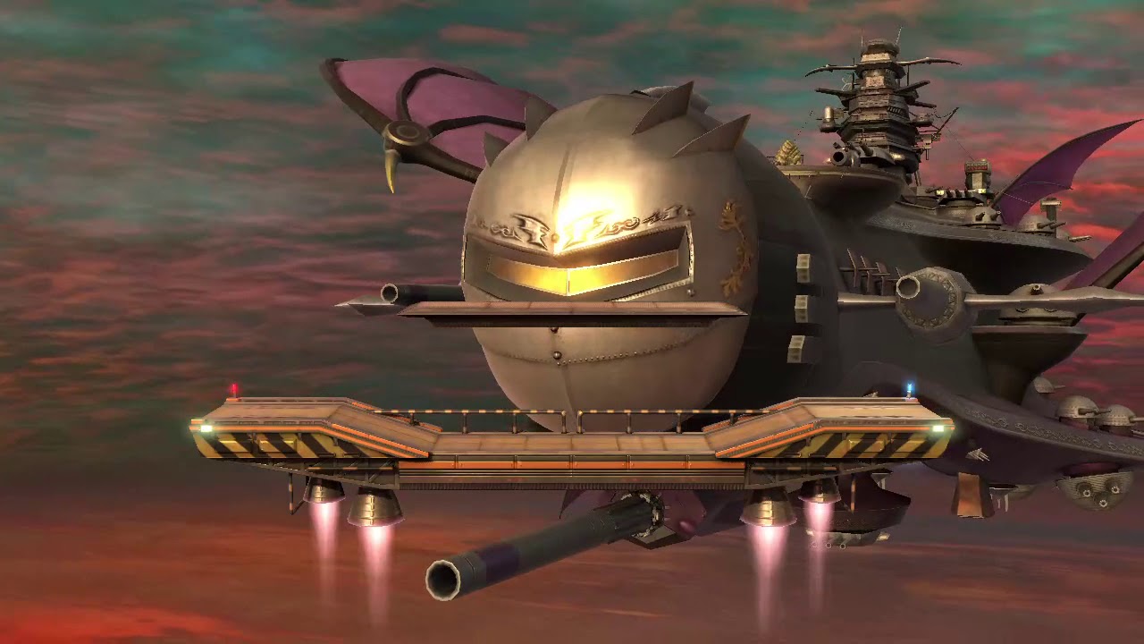 Seven minutes of Halberd flying around aimlessly