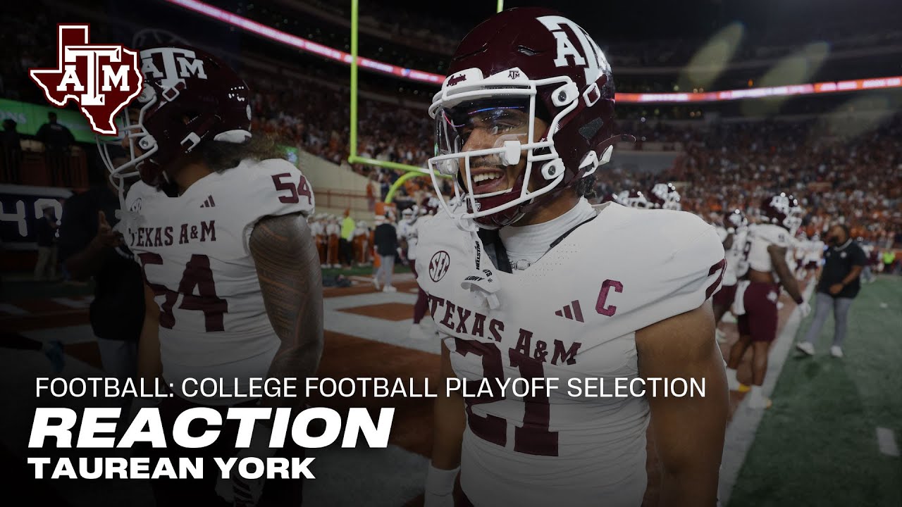 College Football Playoff Selection Reaction: Taurean York