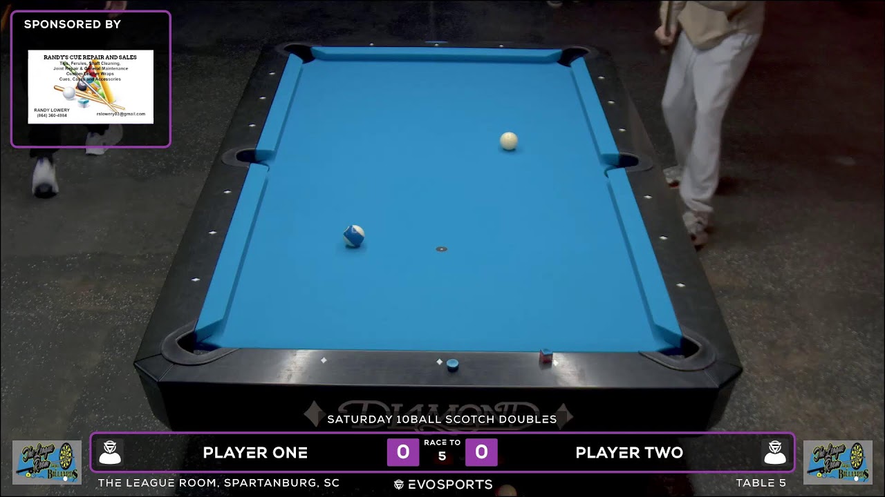 PLAYER ONE vs PLAYER TWO - THE LEAGUE ROOM - TABLE 5 | EvoSports