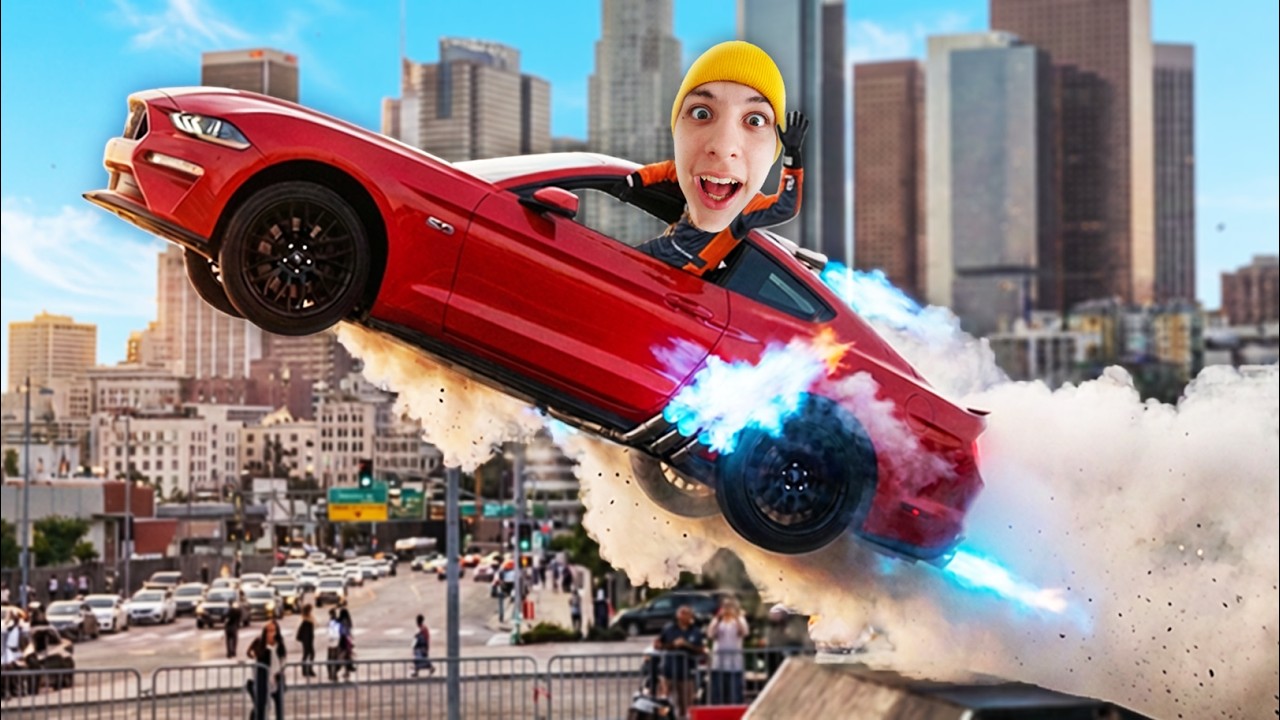 5x FRONT FLIP in einem AUTO! | Stunt Paradies