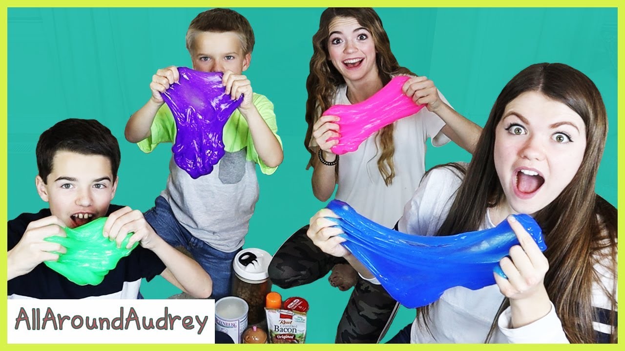 Slime Making Challenge Hot Potato Game Picks Slime Ingredients / AllAroundAudrey