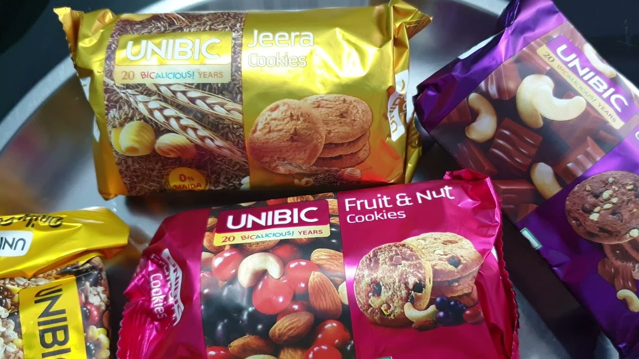 SIX IN ONE U.N.I.B.I.C.COOKIES TOTAL RS. 230 FROM BIG BASKET. VIDEO BY ADIL DARUWALLA.