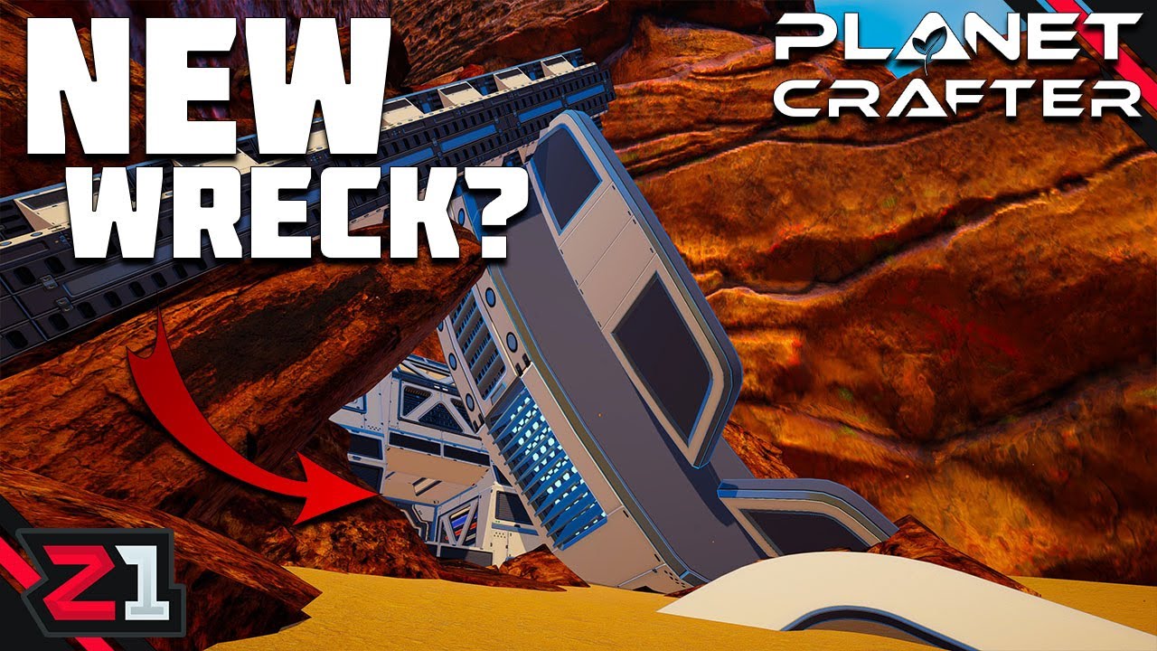 Exploring A NEW WRECK For The FIRST TIME!? The Planet Crafter [E23]