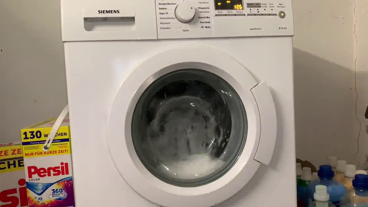Entspannung Waschen Entspannungswaschen Waschmaschine Blomberg Monster Schaum Relaxen komplett ASMR