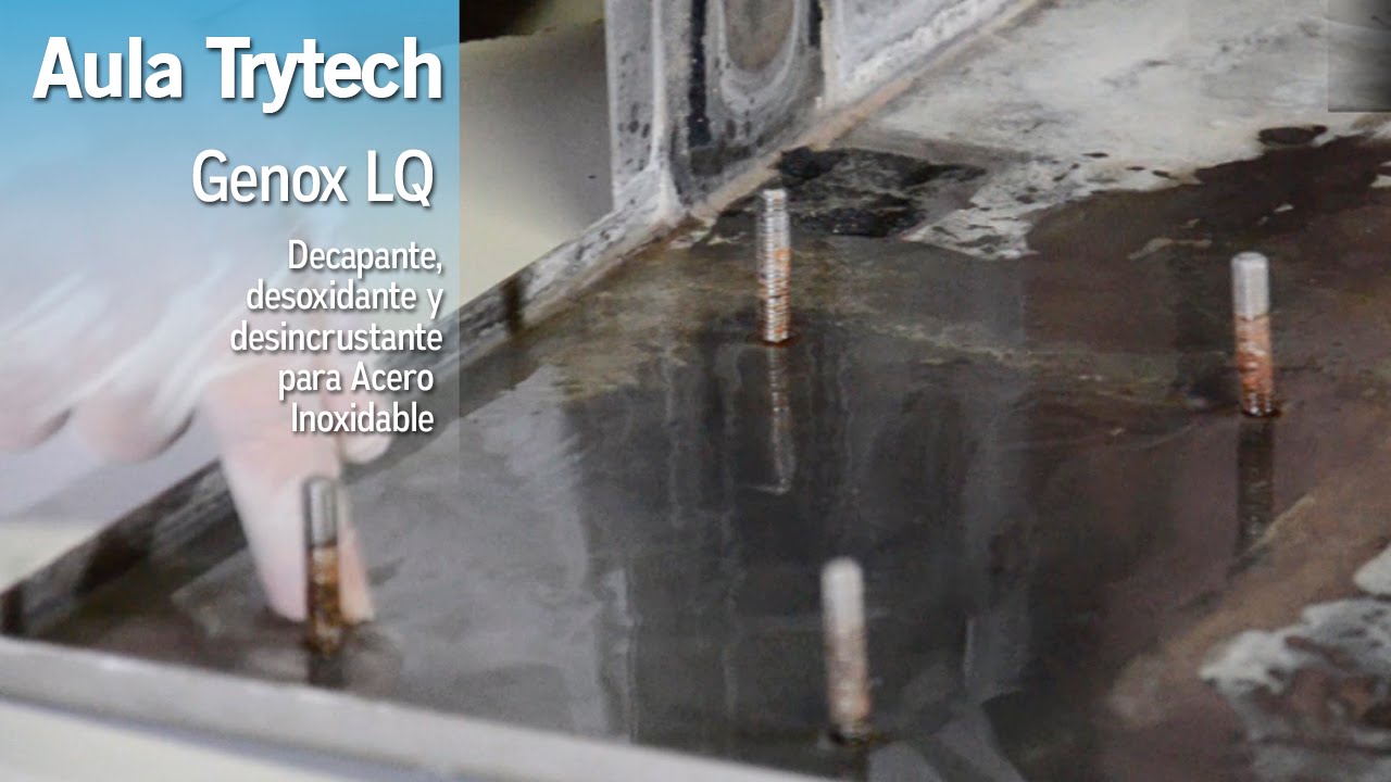 Genox LQ - Decapante, desoxidante y desincrustante líquido para Aceros Inoxidables