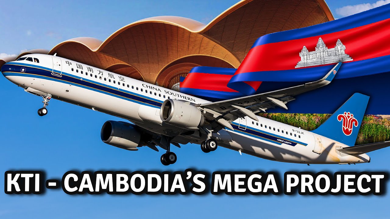 CAMBODIA'S MEGA TECHO INTERNATIONAL (KTI) - PLANE SPOTTING AT CAMBODIA'S MEGA AIRPORT #kspotting