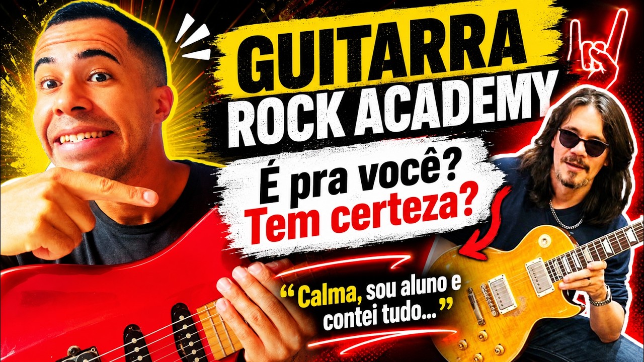 🛑 Guitarra Rock Academy Curso do Ozielzinho Vale a Pena? É Bom? (SAIBA TUDO)