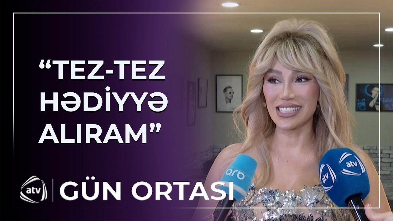 Məşhur müğənniyə 8 martda hansı hədiyyələr göndərilib? / Gün Ortası