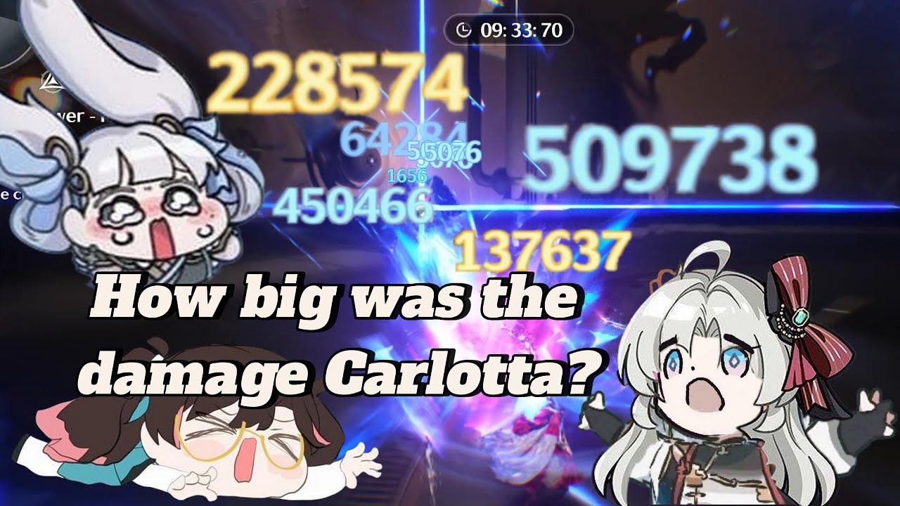 Carlotta Jinhsi DOUBLE NUKE Rotation [Wuthering Waves]